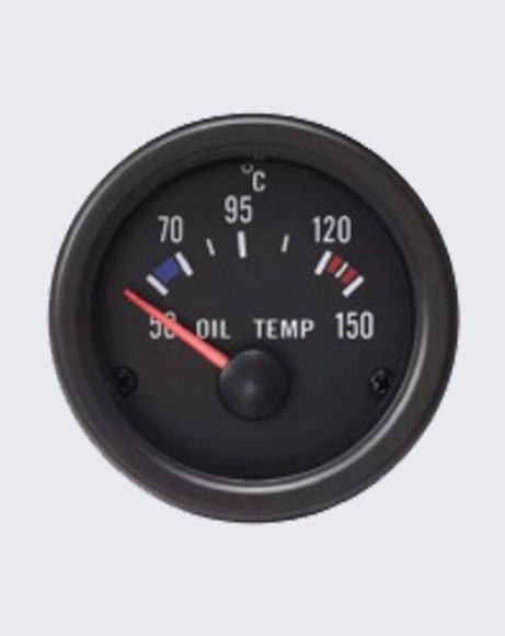 Picture of 52mm ELECTRICAL OIL TEMP GAUGE 50～150 DEGREE C #DPOTB-12V-。C-