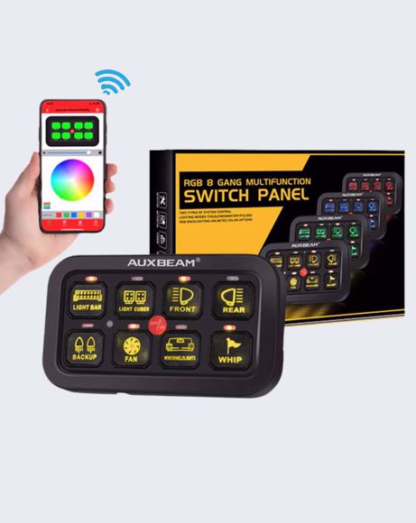 Picture of AR-800 MULTIFUNCTION RGB SWITCH PANEL WITH BLUETOOTH CONTROLLED